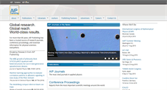 Desktop Screenshot of librarians.scitation.org